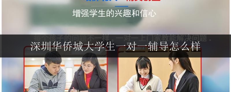 深圳華僑城大學(xué)生一對一輔導(dǎo)怎么樣