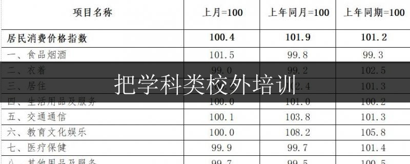 把學(xué)科類校外培訓(xùn)